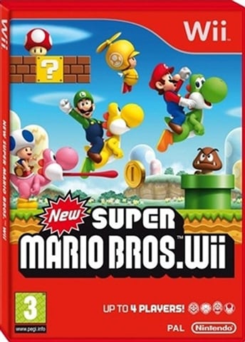 New super mario cheap bros wii cex